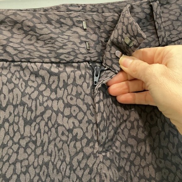 BANANA Republic Print Jackson Pants Size 6 medium - Picture 6 of 10